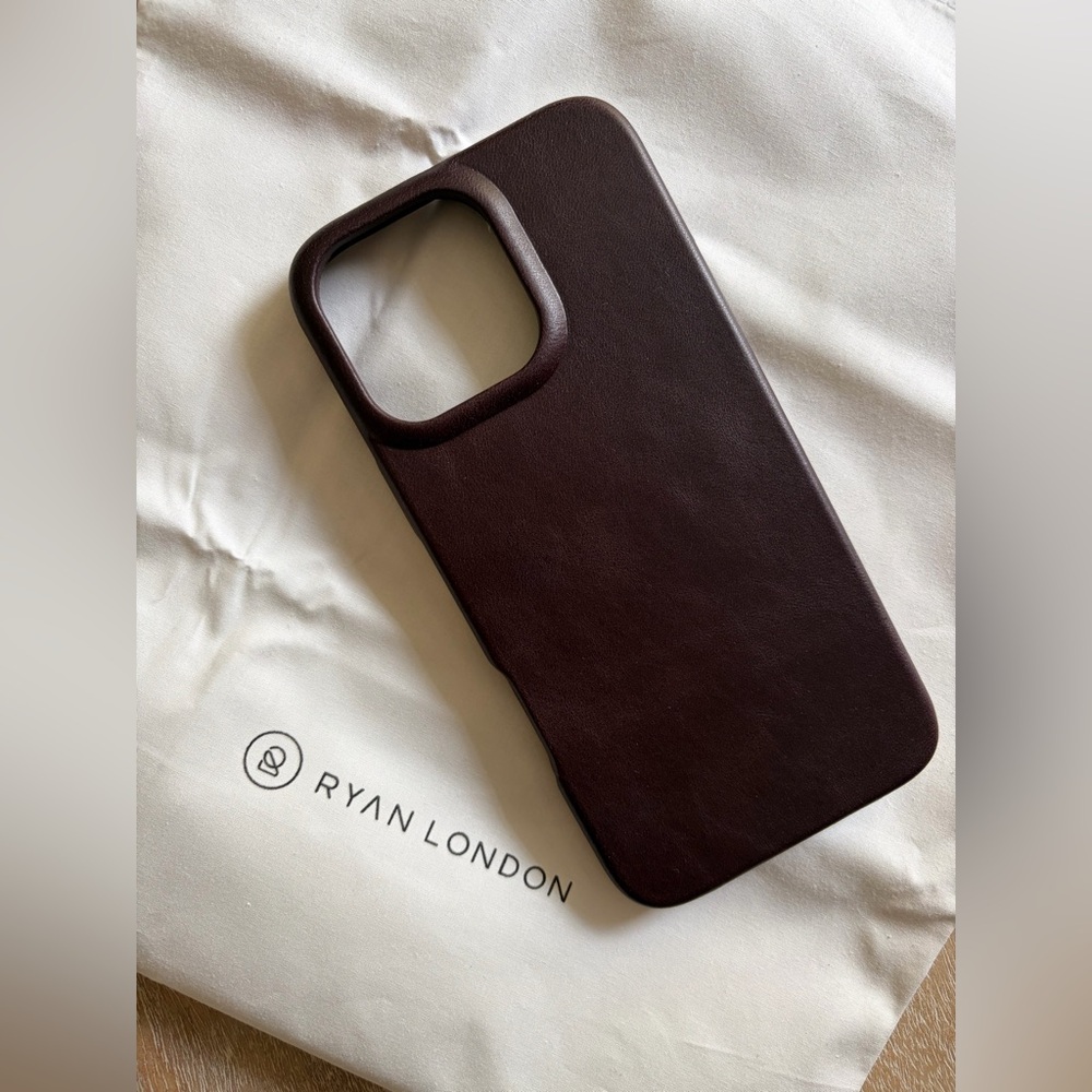 Brand new in packaging Ryan London IPhone 16 Pro Max leather case